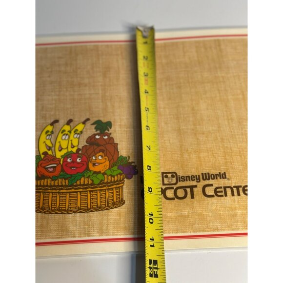 VTG Walt Disney EPCOT Center 1982 Kitchen Kabaret "Kitchen Krackpots" Placemat - Picture 5 of 5